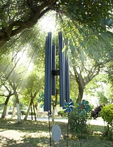 Afirst 66" Extra Large Wind Chimes, Deep Tone Wind Chimes Outdoor with 6 Metal Tubes, Memorial Wind Chime for Patio Balcony Garden Home Decor