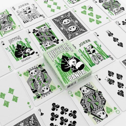 Image of Bicycle Panda Playing Cards, Cute Animal Playing Cards, 1 Deck