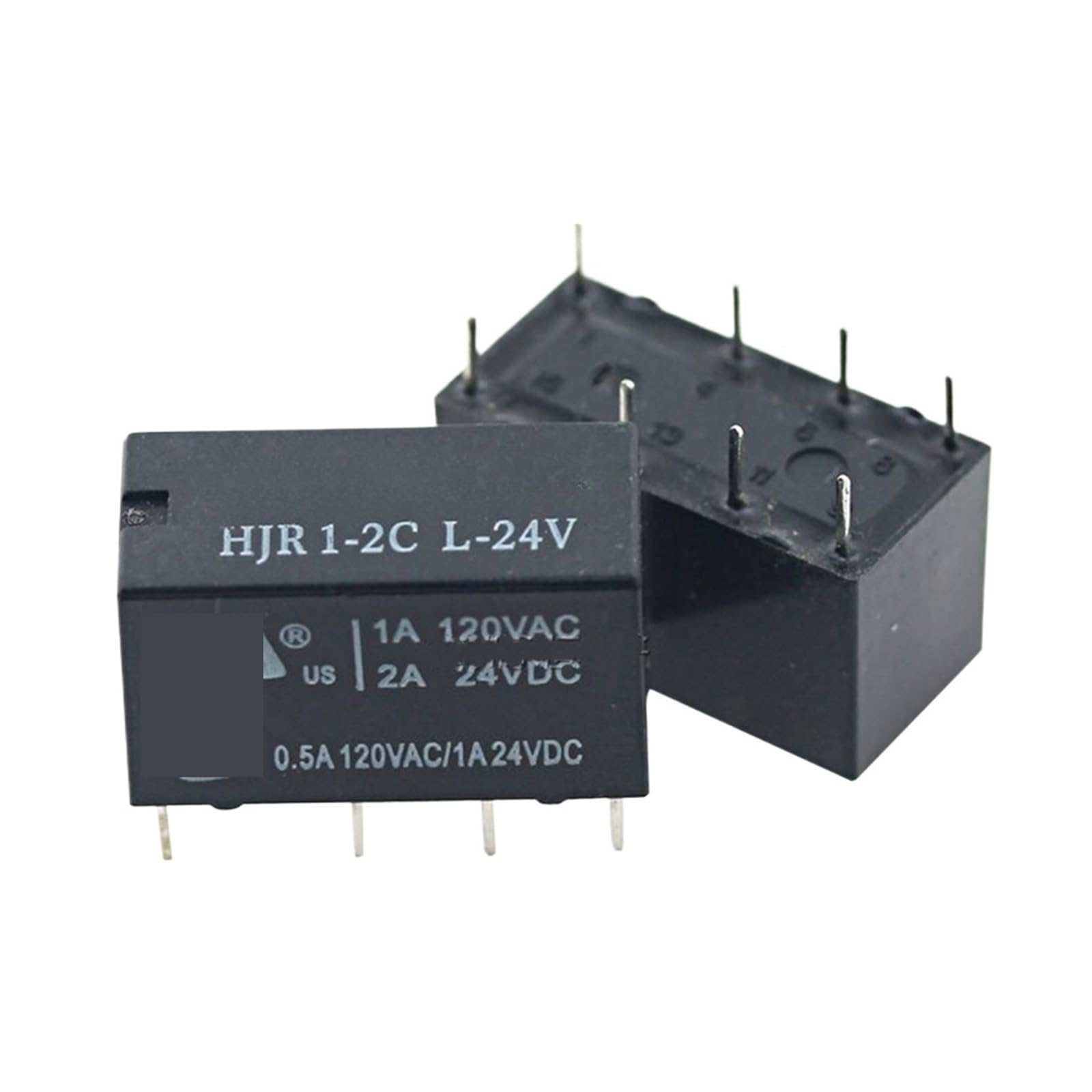 YZWRWRMKTB 5PCS HJR1-2CL-9V 8PINS 2A Relay