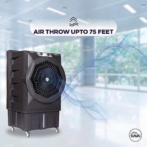 HAVAI Thunder Air Cooler- 110 Litres, 20 Inch Blade, Black 2 51 2aDMhpOL