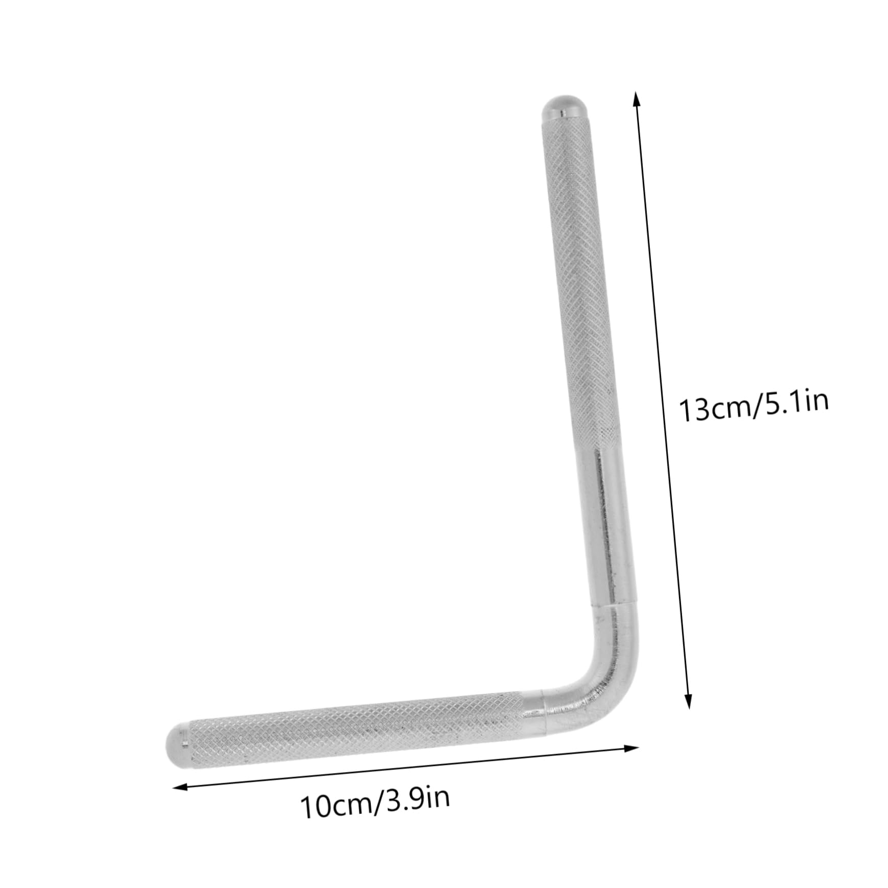 VANZACK Drum Cowbell Holder Extension Rod Durable Shaped Metal Arm for Drum Kit User Friendly Mounting Accessory for Drummers Secure and Versatile Cowbell Clamp Integration