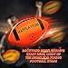 Light Up Football Gifts for Boys 8-12: LED Youth Glow in the Dark Footballs Size 6 Kids Games Cool Toys 8-13, Sports and Outdoor Birthday Gifts for 6 7 9 10 11 12 13 Year Old Boy Girl Teens