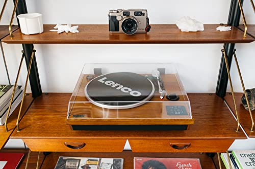 Lenco LS-55WA Noyer - Les Beatles, Paul McCartney, John Lennon, RIngo Starr, George Harrison Lenco LS-55WA Noyer – Image 3