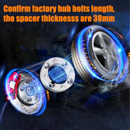 image for GAsupply 4×156 ATV Wheel Spacers 12x1.5 Studs, Compatible with Polari