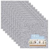 Ohiyoo Felt Furniture Pads, 10 Pack Self Adhesive Furniture Felt Pads, Heavy Duty Furniture Pads for