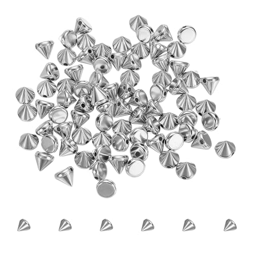 Remaches de costura a mano de 6 x 6 mm para reparar ropa de cuero