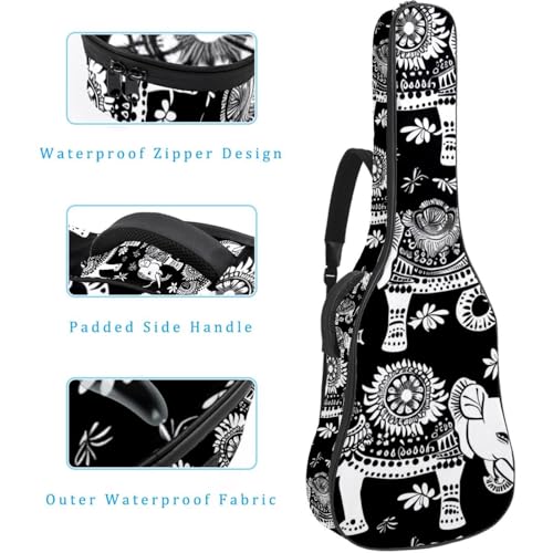 Housse guitare basse imperméable éléphant contre chocs et pluie