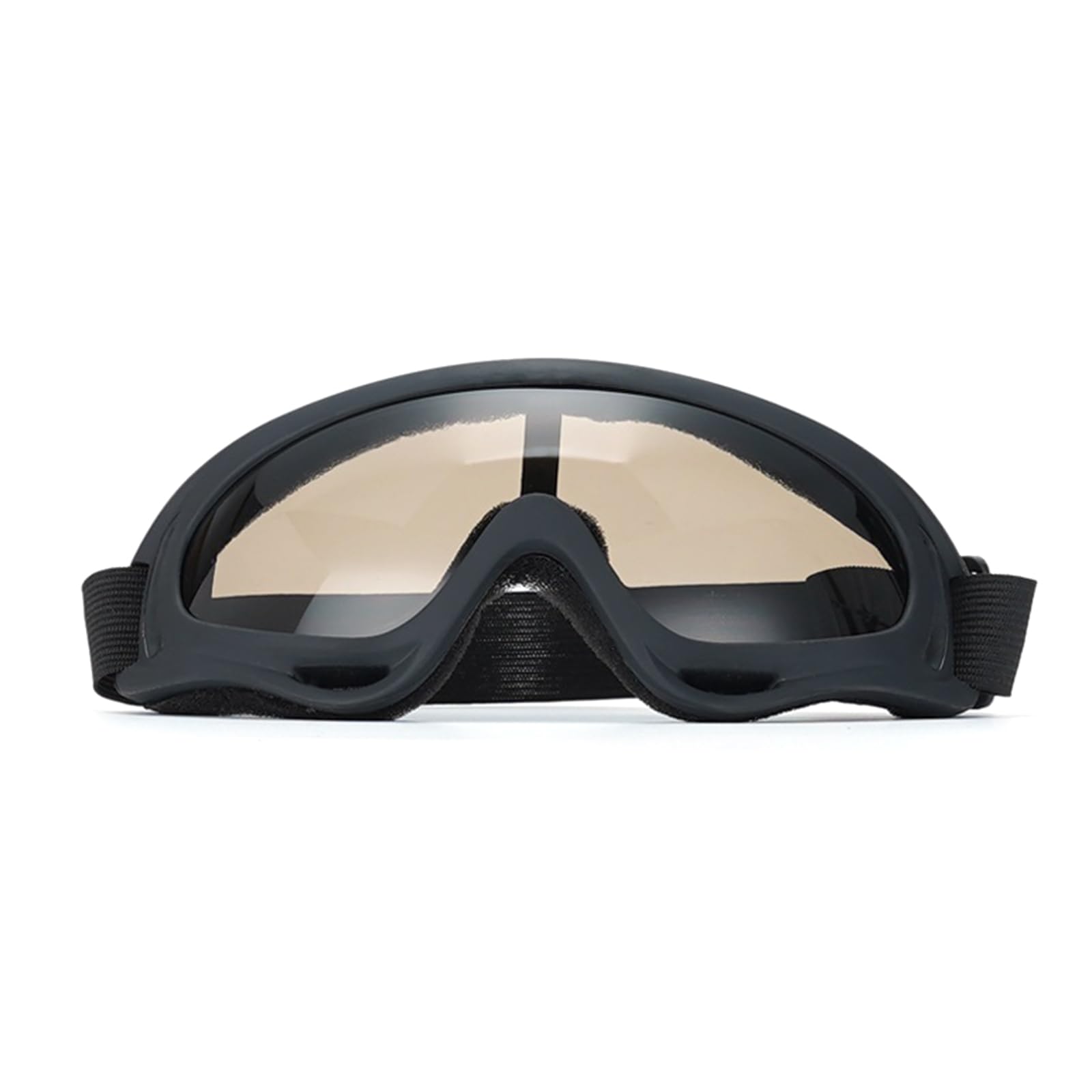 Hkfgdjdl Professional Windproof UV400 Goggles Glasses For Skiing Cycling Motorcycle Outdoor Sports With Adjustable Strap