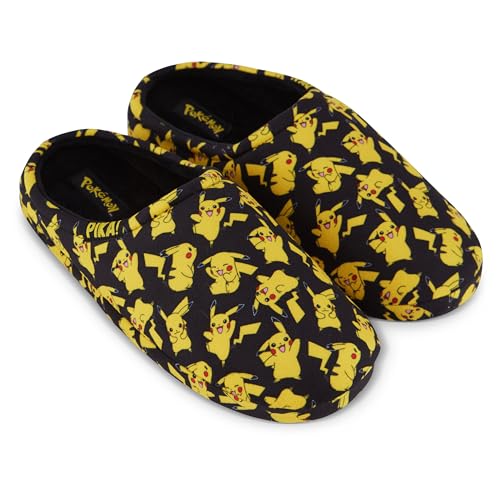 Pantoufles Pikachu pour homme chaussons Pokemon confort interieur