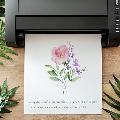 Card Stock Paper 8.5 x 11 White, 35 Sheets White Cardstock 85 lb/230 gsm, Heavyweight Cardstock Paper Ideal for Business Cards, Art Projects, Invitations, and Stationery Printing