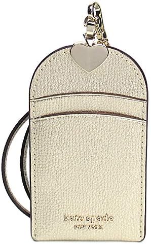 売り切れ必至 ケイトスペード Kate Spade Pwru4644 711 Gold リボンモチーフ チェーンストラップ付 パス 定期 カードケース入れ Cedar Street Lanyard R 新品 未使用 正規品 配送料無料 ブランド直営 Www Basakdeterjan Com