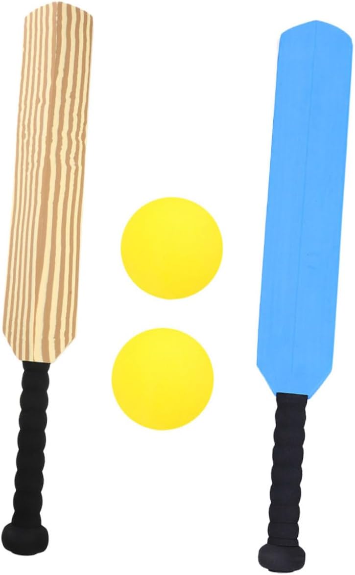 1Set Training Kit Lightweight Plastic Bat Multi Use Sports Bat with Balls Encourages Teamwork Active Play