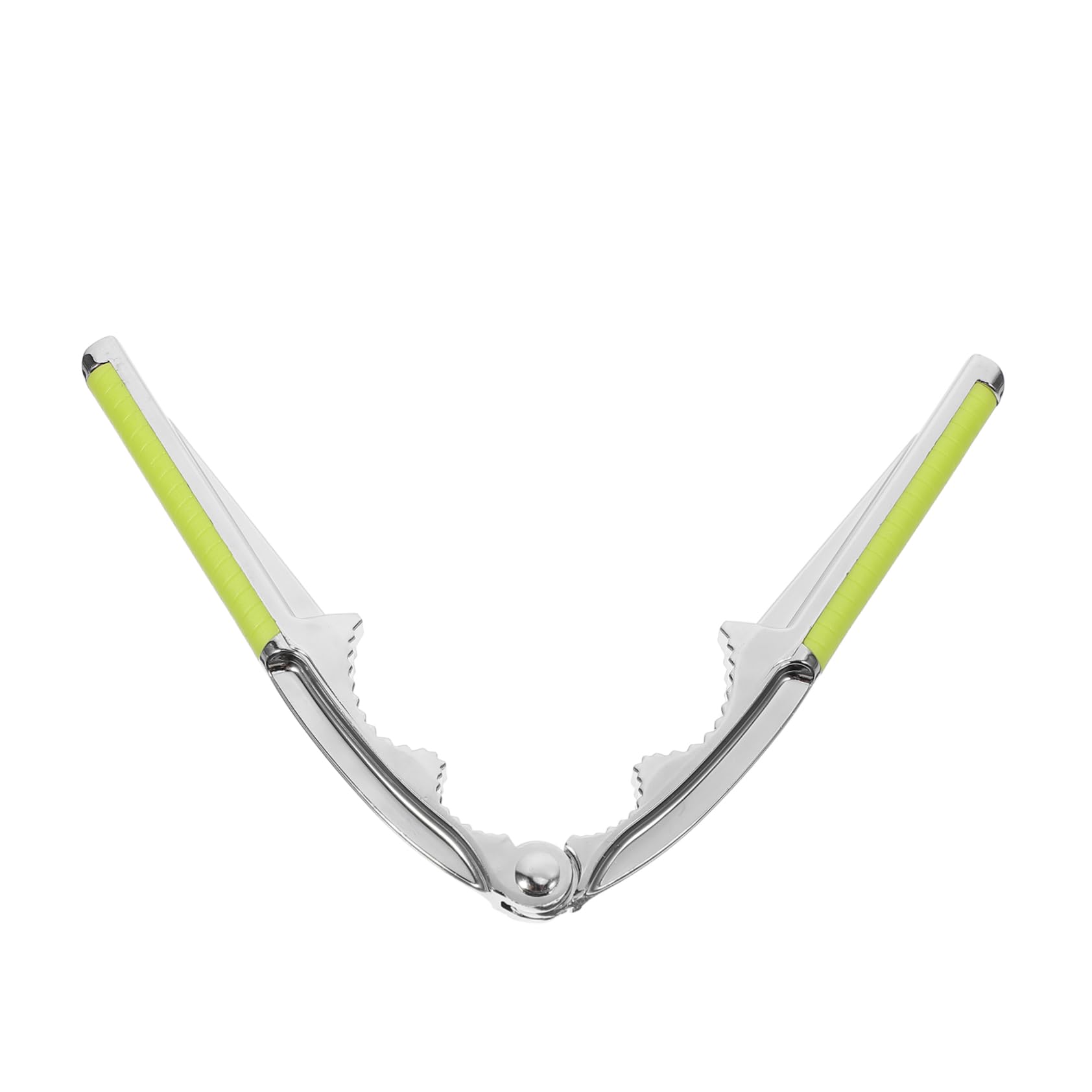 PRETYZOOM Garlic Masher Cracker for Walnuts Walnut Cracker Tool Nut Crackers for Pecans Nutcrackers for Nuts Walnut Cracker Heavy Duty Home Nutcracker Pecan Cracker Stainless Steel Green