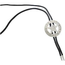 Deputy U.S. Marshal Bolo Tie - Western Bolo Tie for Men and Women - Nylon Fabric Bolo Tie - Made in USA