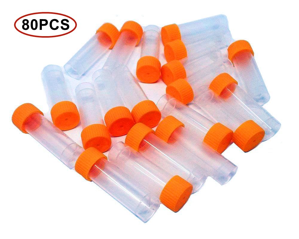Zunedhys 2 stuks 1,5 ml centrifugebuizen, 11 mm diameter, reageerbuis, kunststof standaard, 24 gaten