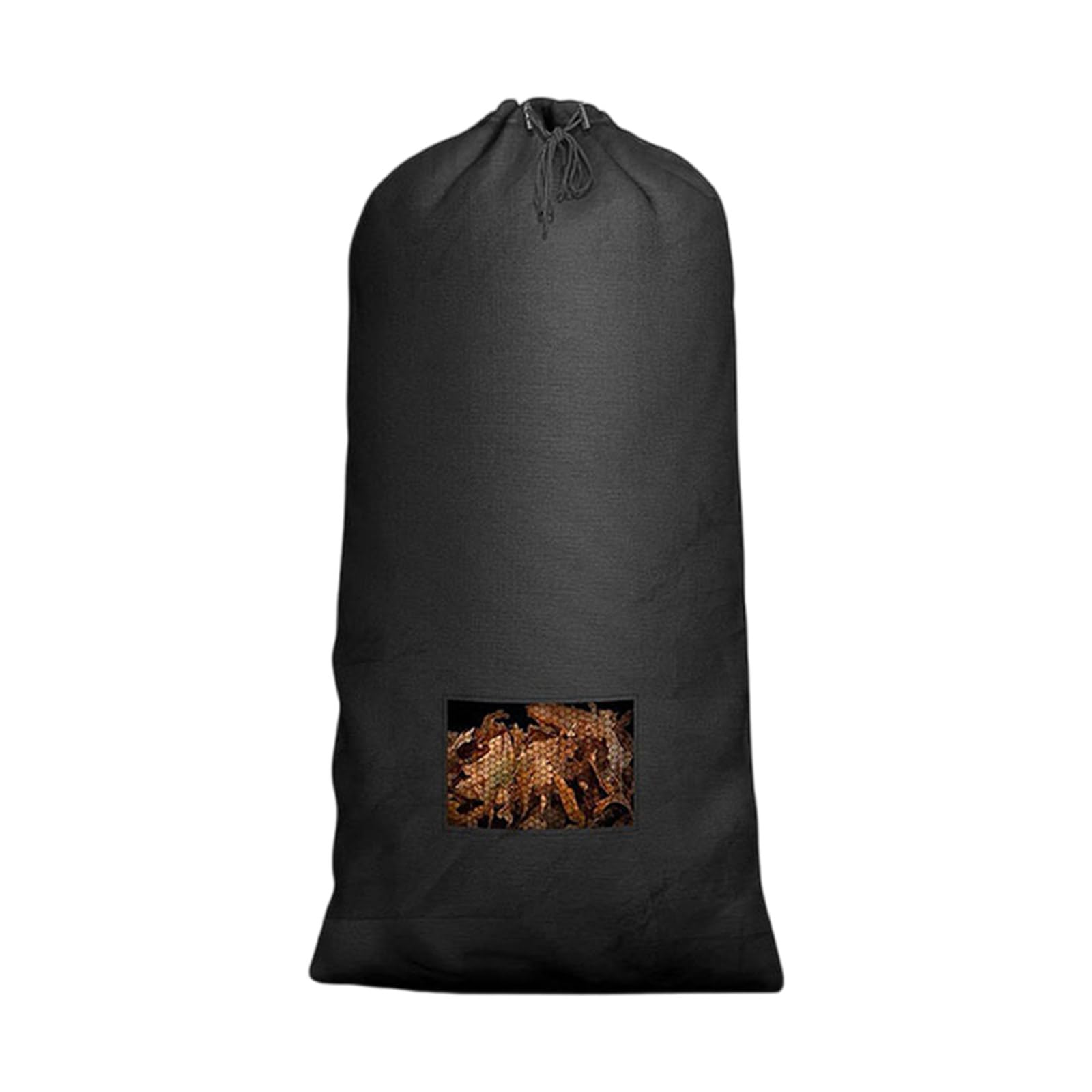 Bolsa de recolección de hojas para tractores de gran capacidad, almacenamiento de residuos de jardín, durabilidad para el cuidado del césped de la granja, bolsa de recogida de hojas para tractores