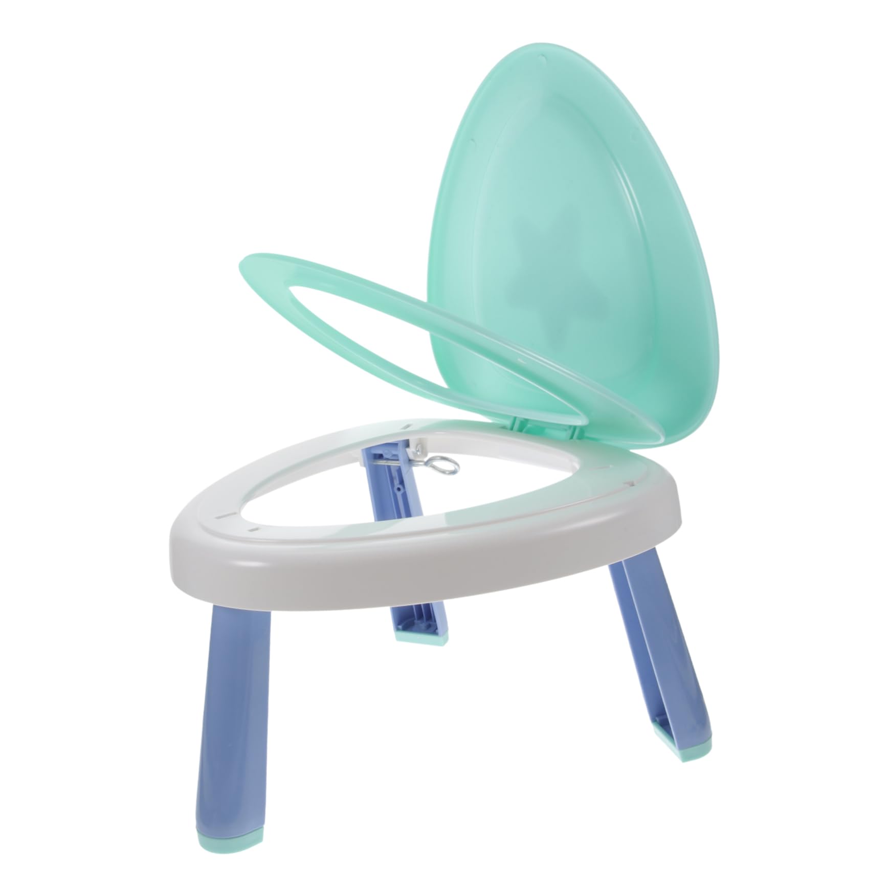 VICASKY inodoro plegable orinal para niños orinal portatil de viaje bañera plegable niño orinal de viaje para niños asientos para niños almohadillas de algodón orinal inodoro chico