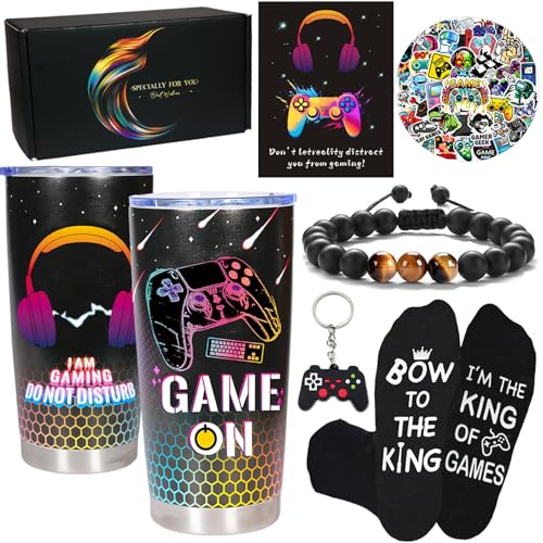 Carselage Gamer Gifts for Men Teens Boys, Cool Gaming Mug Birthday Christmas Valentine Gifts for Son...