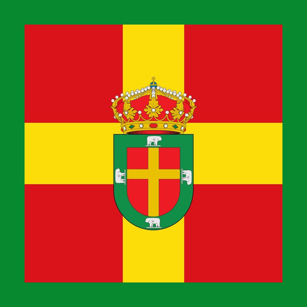 Drapeau Large Tornadizos de Ávila de grande dimension en tissu résistant pour mât