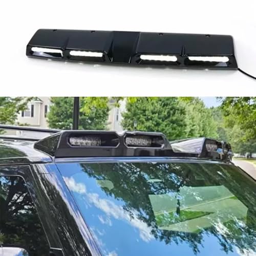 Glossy Black Roof Top Light Bar LED DRL Lamp For Nissan Navara 2023 2024 2025