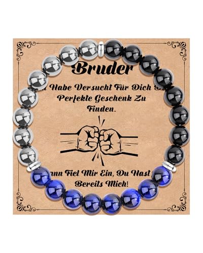 BOCHOI Bruder Armband Sinnvolle Geschenke für Bruder Großer...