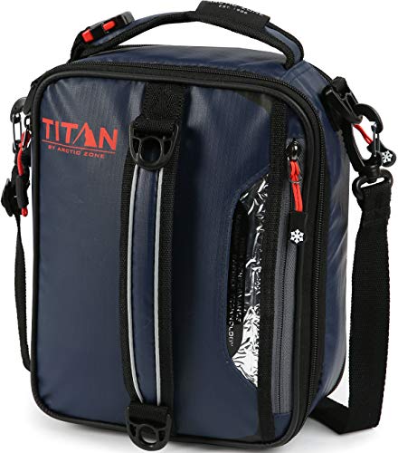 Arctic Zone Titan High Performance Insulated Expandable Lunch Pack, Navy