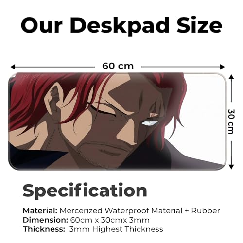 Image of Shunks Intense Close Up Brown Large Mouse Pad - Extended Gaming Mat for PC, Laptop, Desktop, Office & Accessories - 60x30CM Dynamic Motion Mousepad for Desk & Table