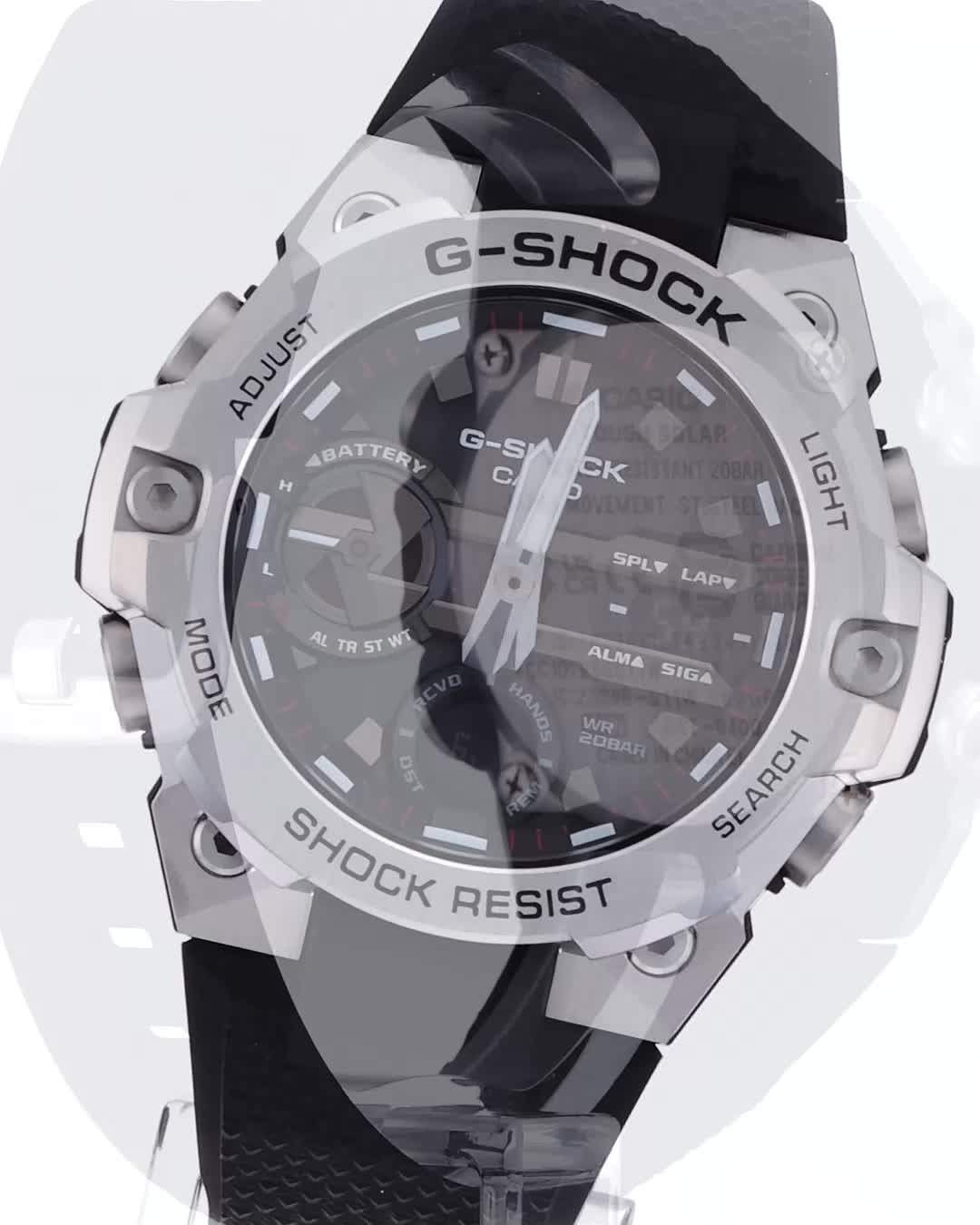 【美品】G-SHOCK G-Steel GST-B400-1AJF 【稼働品】 G-SHOCK （豪華おまけ有） Gショック Gスチール G-STEEL