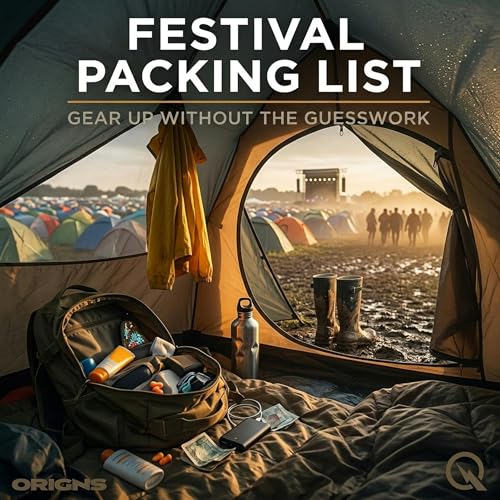 Festival Packing List - Sleep Like a Human, Not a Zombie