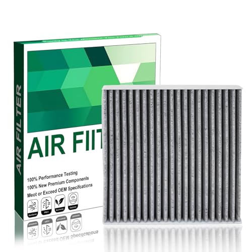Cabin Air Filter with Activated Carbon Car Fresh Breeze Air Filter Replacement for Car Passenger Premium Cabin Air Filter includes Activated Carbon Car Accessories