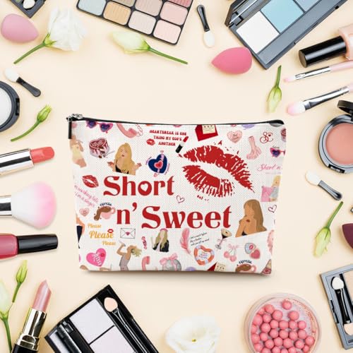 LONGXIN Singer Merch Makeup Bag Cosmetic Bag Gifts for Singer Fans Music Lovers Singer Merchandise4
