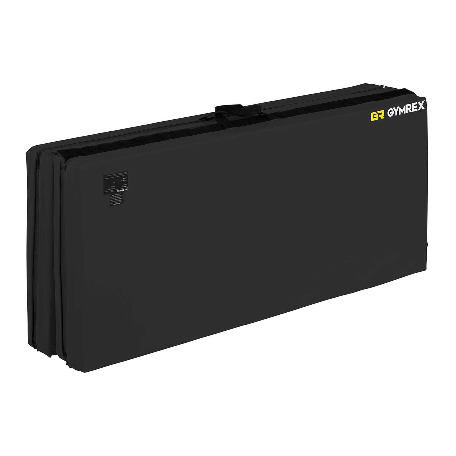 Gymrex Colchoneta para Ejercicios Plegable GR-FM_19 200x120x5 cm 170 kg Negro