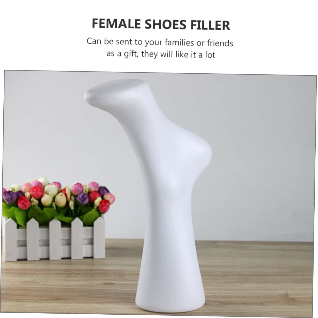 MUSISALY Socks Shoes Support Display Model Foot Mannequin for Women's Shoes Plastic Feet Model