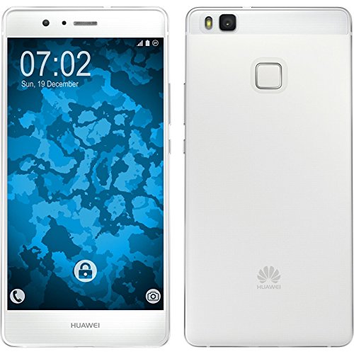 PhoneNatic Custodia Compatibile con Huawei P9 Lite Cover Crystal Clear Trasparente P9 Lite in Silicone + Pellicola Protettiva