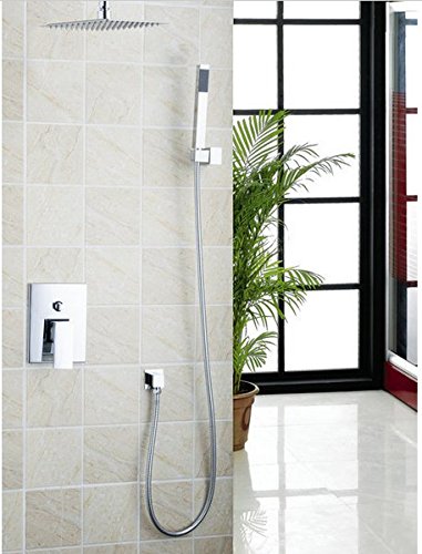 Pomme de douche de salle de bain deux fonction Gowe avec inverseur