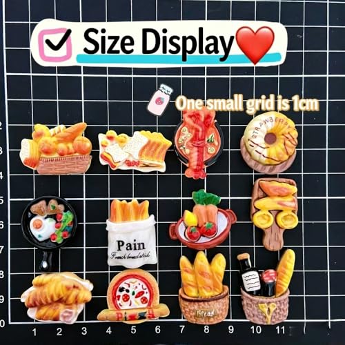 12 Imánes Decorativos Pequeños para Refrigerador miniatura 2