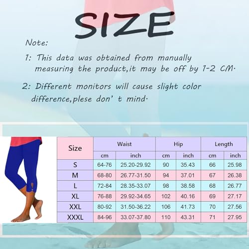 Howstar Legging feminina capri vazada para ioga, 4 de julho, bandeira americana, leggings atléticas