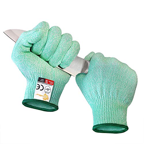 EVRIDWEAR Cut Resistant Gloves, Food Grade Level 5 Safety Protection Kitchen Cuts Gloves