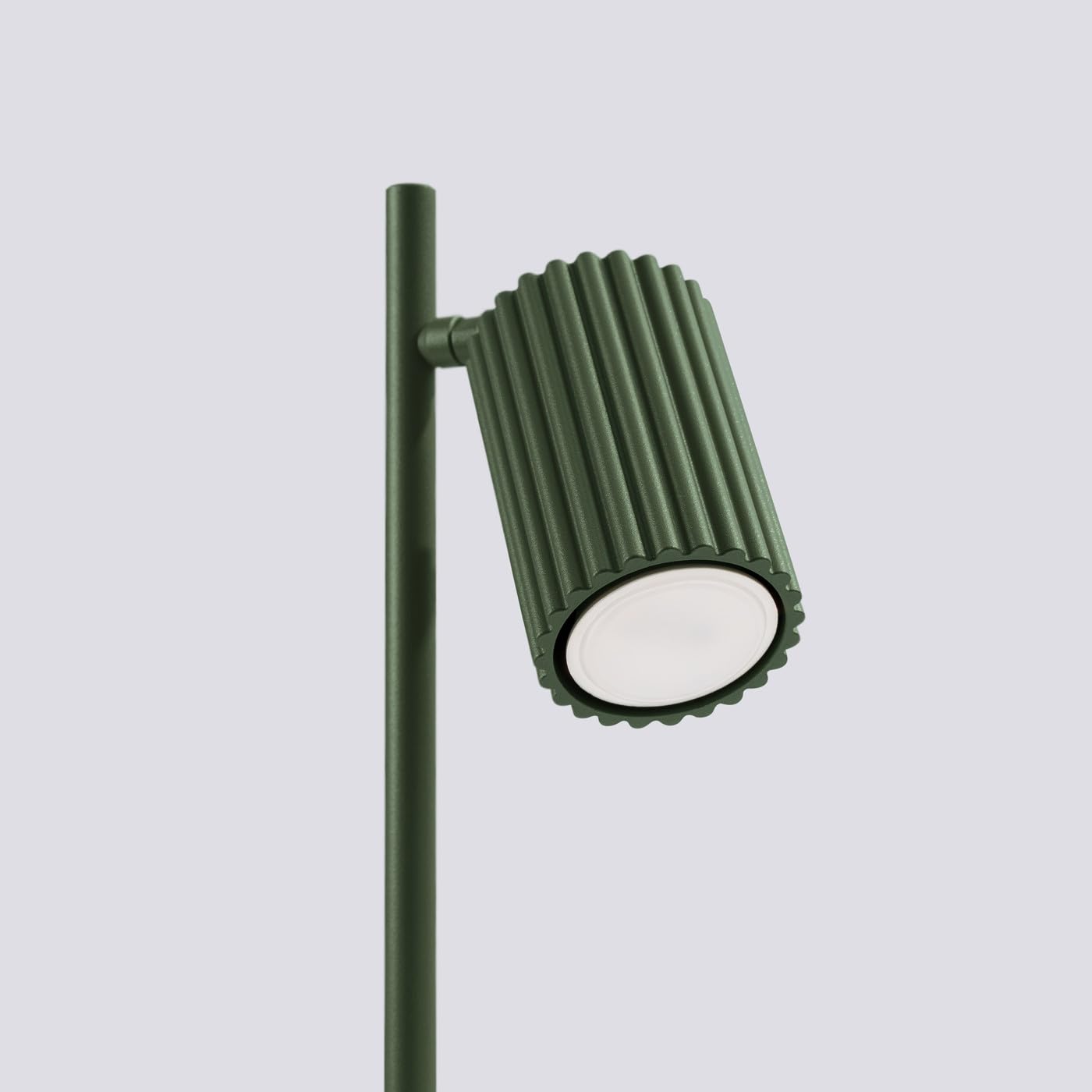 Sollux Lighting Lampada Da Scrivania Lampada Da Comodino In Alluminio 14,5 x 19,5 x 43 cm Karbon Verde Oliva