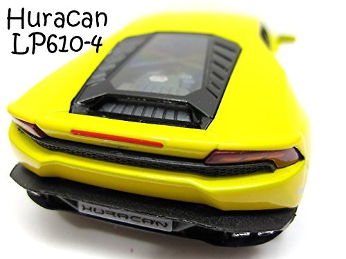 ランボルギーニ　ダイジェストカー Amazon | 1/36 ランボルギーニ ウラカン LP 610 4 イエロー ミニカー