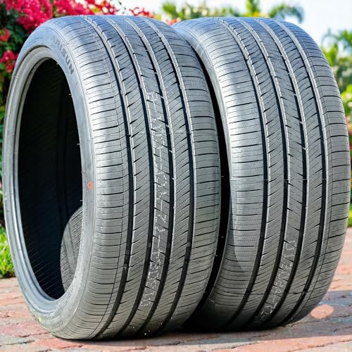 Set of 2 (TWO) Arisun Aggressor ZS03 All-Season Passenger Car High Performance Radial Tires-235/35R19 235/35ZR19 235/35/19 235/35-19 91W Load Range XL 4-Ply BSW Black Side Wall UTQG 460AA
