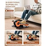 Under Desk Elliptical Machine, Leg Exerciser Electric as Seen on TV for Seniors, 24 Modes Romote Control Home Workout Exercise Equipment - Image 5