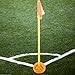 balacoo Agility Soccer Poles Base with Easy Install Design for Football and Basketball Practice Versatile Marker Pole Accessory Brightly Colored for Visibility