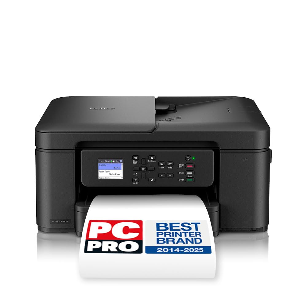Brother DCP-J1360DW Wireless, A4 Inkjet Printer