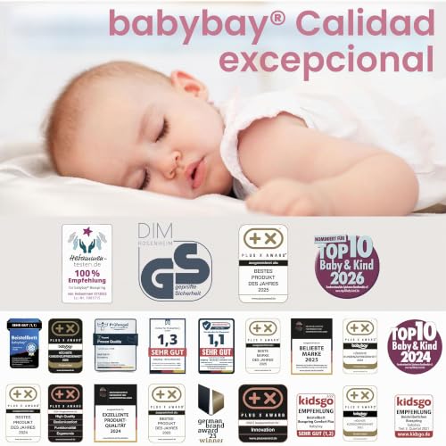 Miniatura 12 de Babybay Colchón Para La Cuna De Colecho Medicott Wave Para Los Modelos Maxi, Boxspring Y Comfort Plus