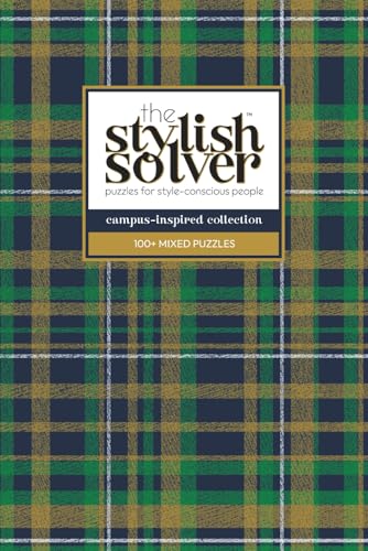 the Stylish Solver - Campus-Inspired 100+ Mixed Puzzle Book for College Students: Recharge & Refocus While Showing Off Your Style, Spirit & Smarts (Navy Gold Green Medley III) image 2