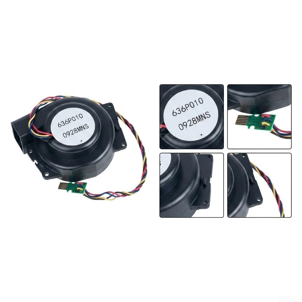 Roboterstaubsauger Motor 84x76mm Schwarz Plastik Roboterstaubsauger