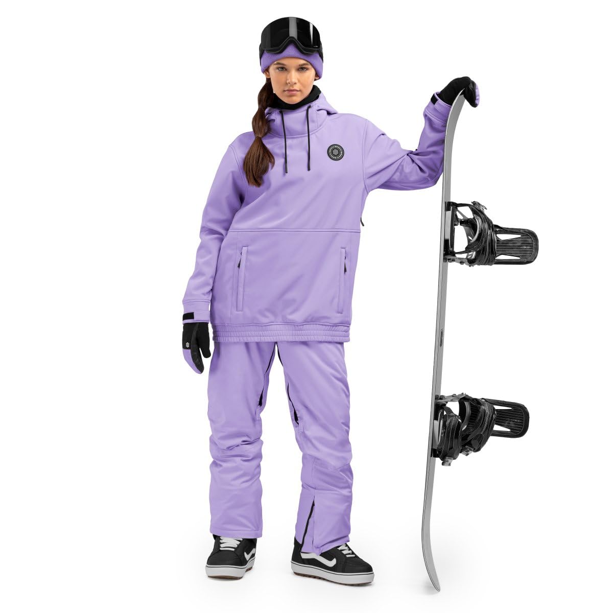 SIROKO - Veste de Snowboard pour Femme W1-W Snowy