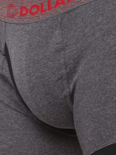 Image of Dollar Bigboss Men's Pack of 3 Solid Cotton Trunk (Colour May Vary)