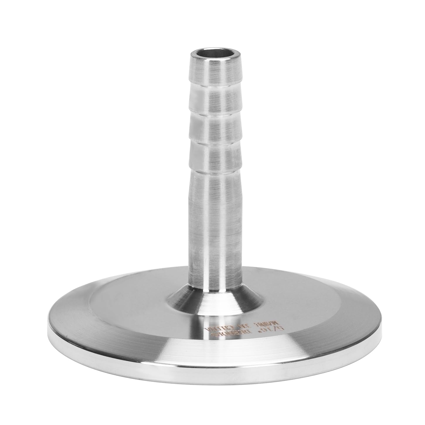 DERNORD 1.5" Tri Clamp to 5/16" Hose Barbed Adapter SUS304 Sanitary Hose Pipe Fitting (5/16 Inch Barb Hose)